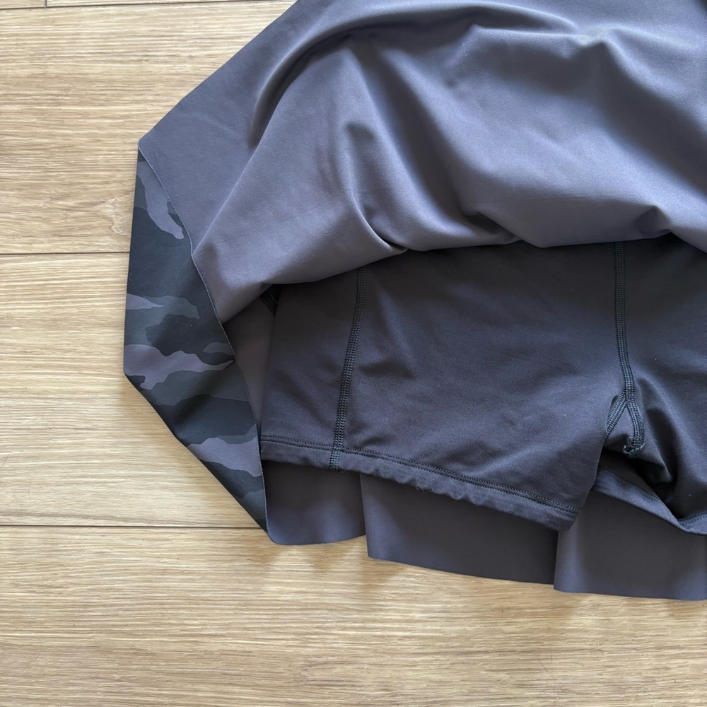 Athleta Match Point Skort Black Camo Women's Active Tennis Golf Skirt Size Small - Picture 6 of 6